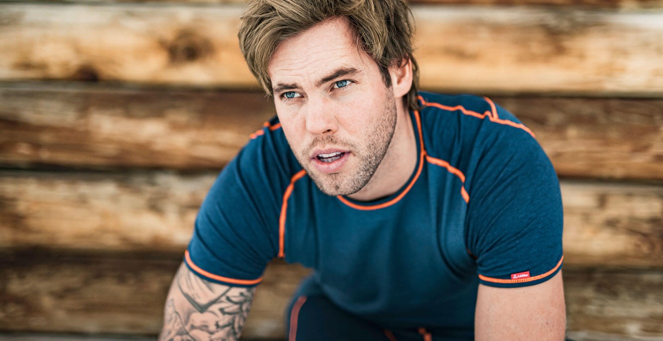 Skiunterwäsche für Männer Kurzarm