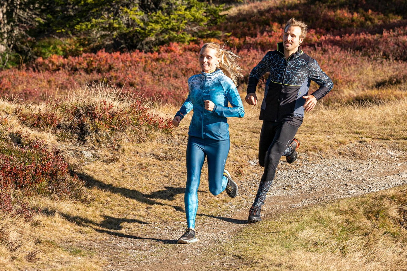 Laufen im Herbst