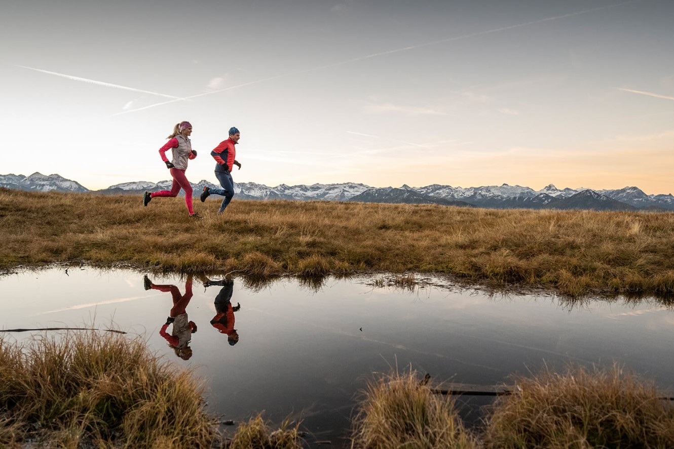 Laufbekleidung für den Herbst