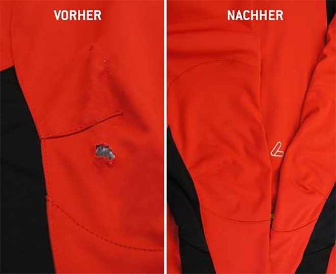Loch-in-Jacke- vorher-nachher-Abbildung-Reparaturservice