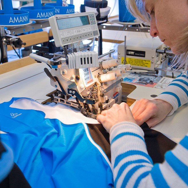Löffler stitching employee