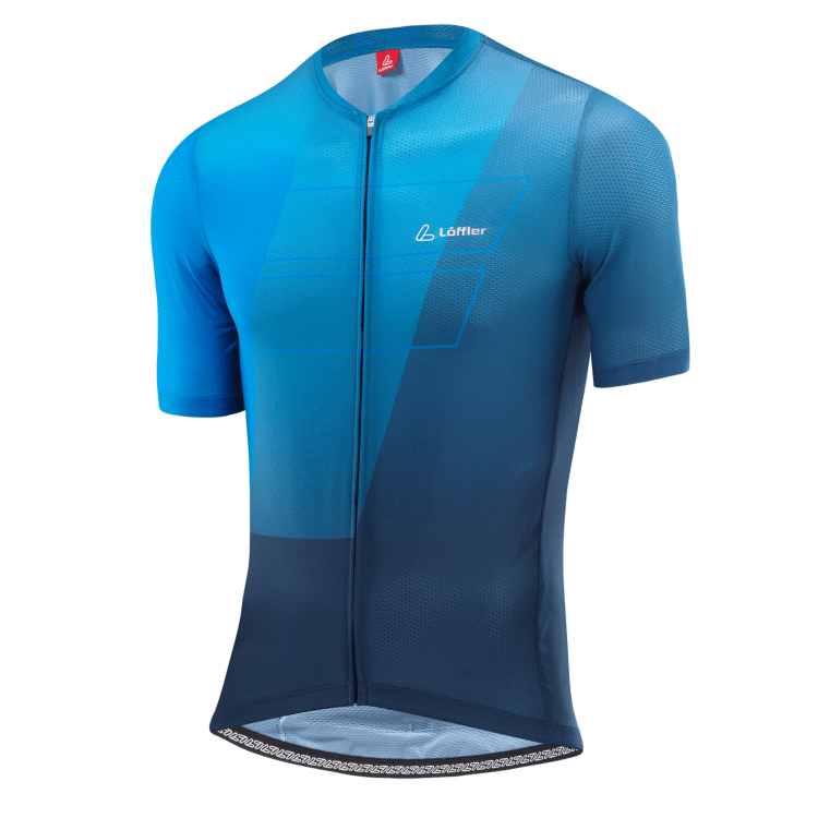 Blue cycling jersey hotsell